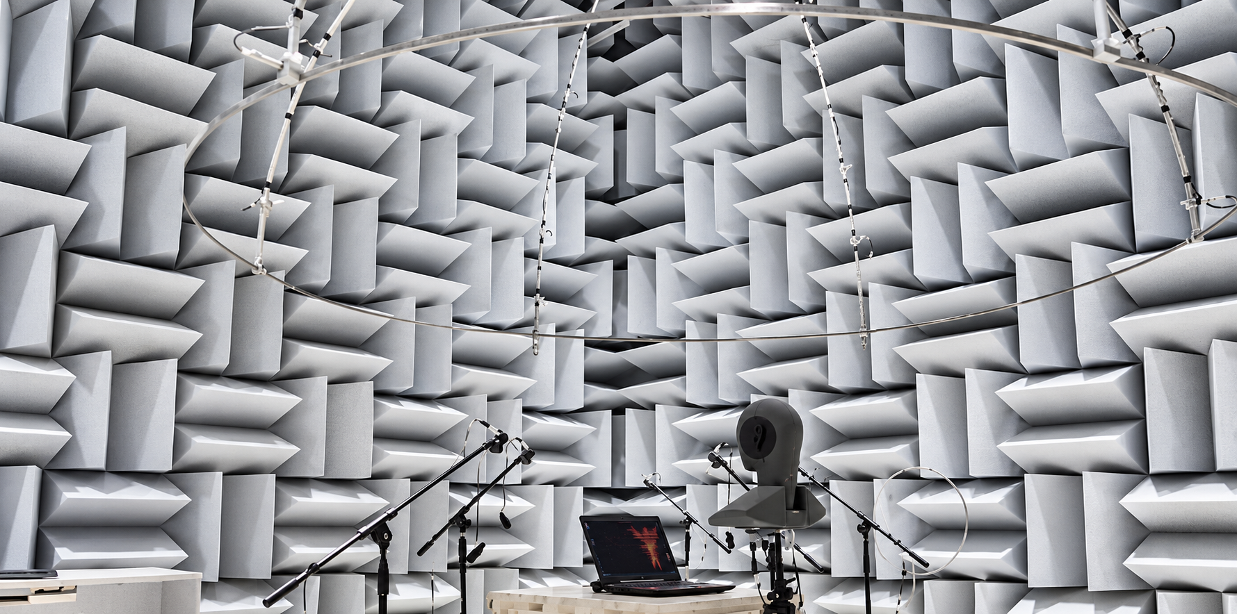 SOKING anechoic chamber for acoustic testing